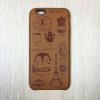 iPhone 6/6s PU 仿皮手機殼 (咖啡店)